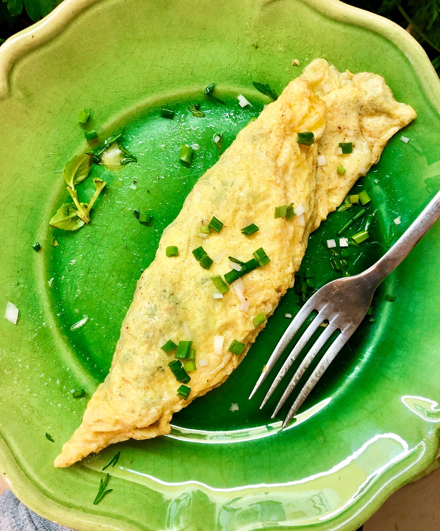 First time Fench omelet. : r/15minutefood