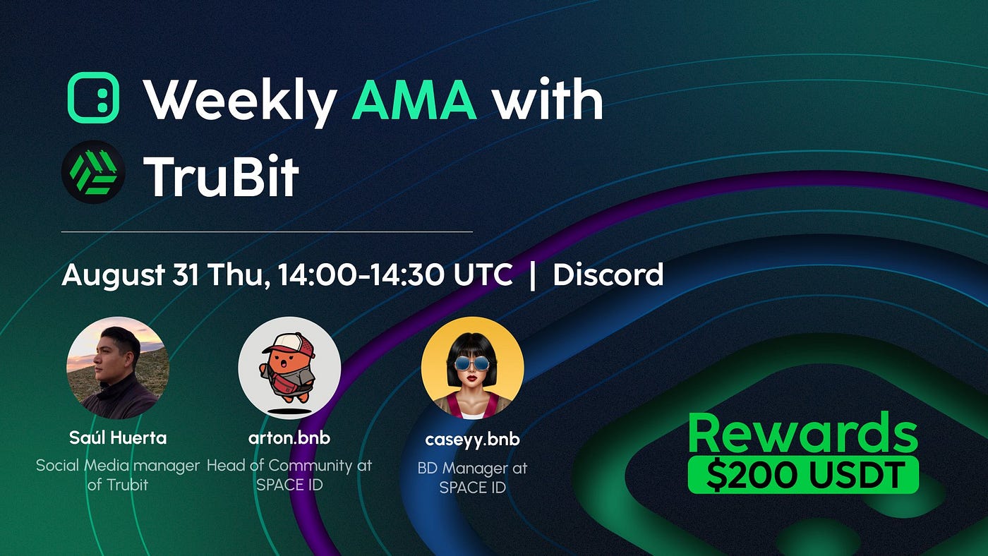 Tóm tắt AMA | SPACE ID & Trubit. Điểm nổi bật của AMA: Mr Jay-CEO tại… | by  ThomasWu.bnb | Medium