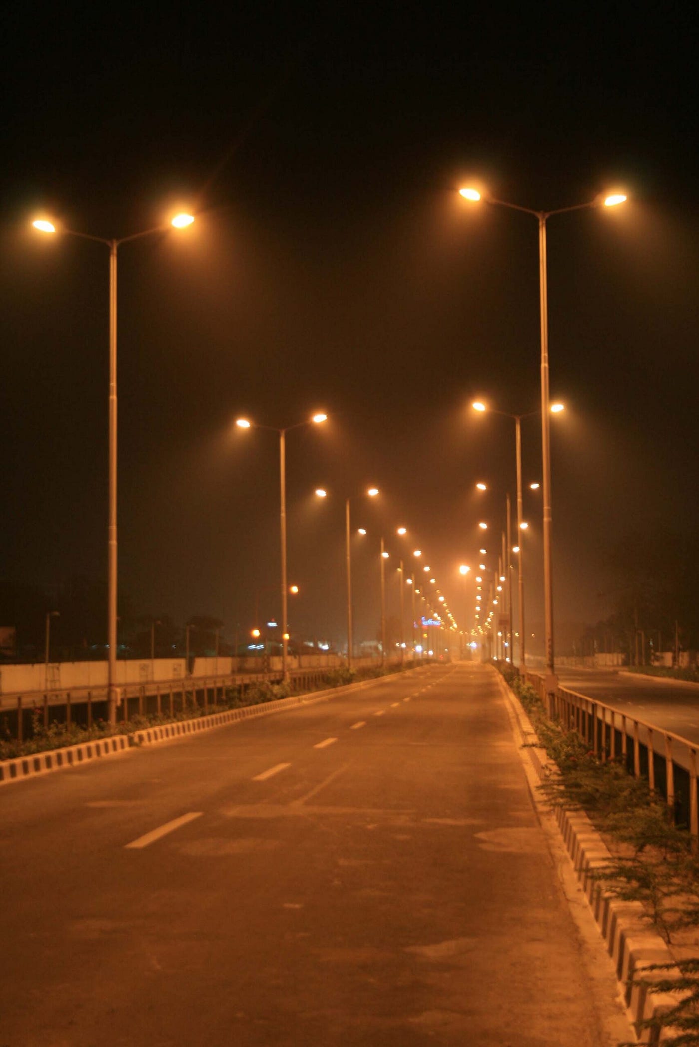 Modern Infrastructure Solutions Road Pole with a Durability