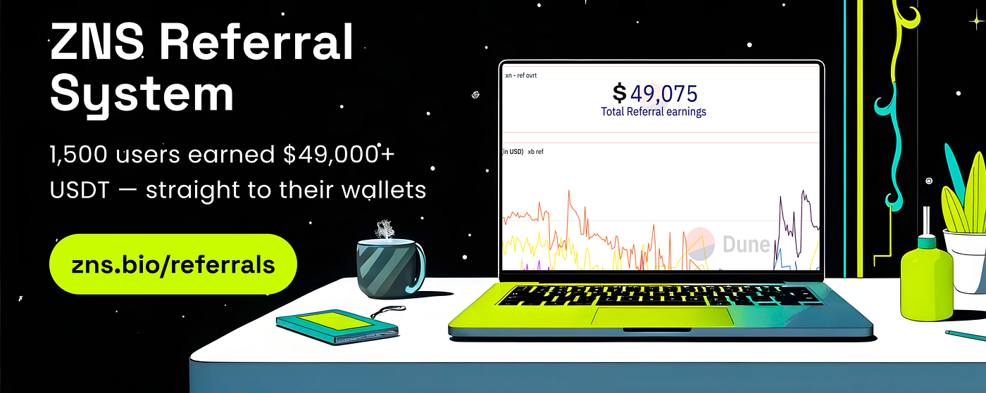 ZNS has already paid out over $49,000 USDT