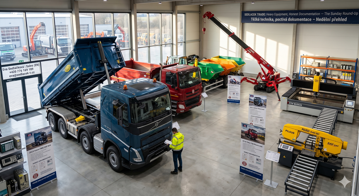 Heavy Equipment, Honest Documentation — The Sunday Round-Up