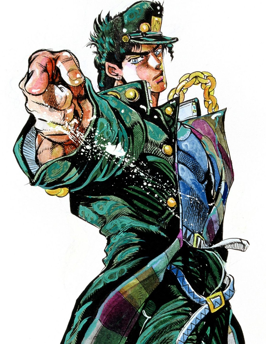 JoJo's Bizarre Adventure:Dossiê Jotaro Kujo, by Elvis Kleber