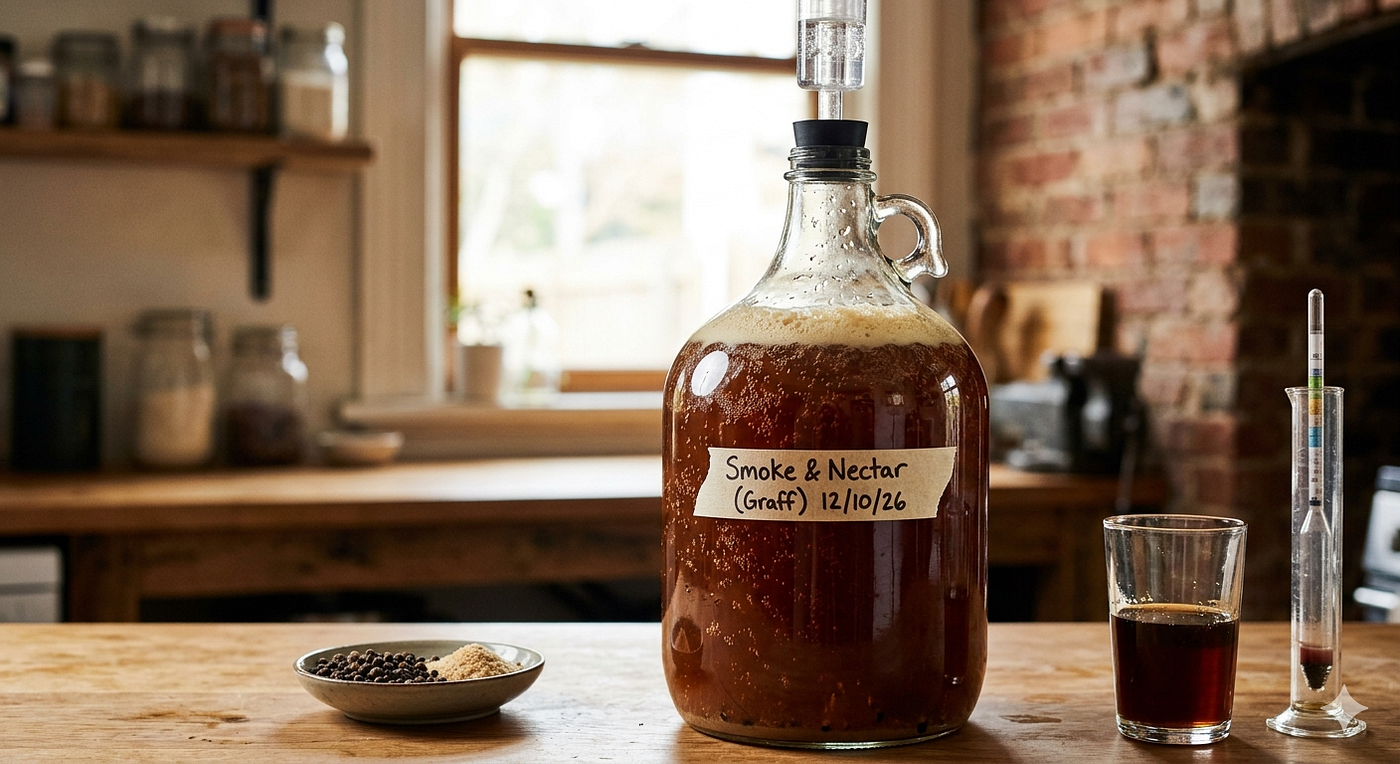 Smoke & Nectar: The Ultimate Smoked Peppercorn and Salted Maple Graff