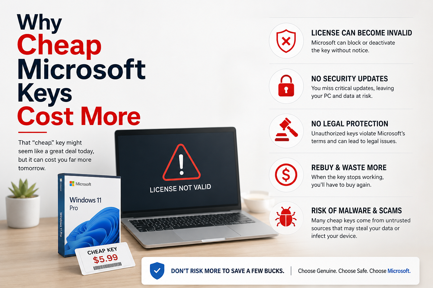 Why That “Cheap” Microsoft License Key Could End Up Costing You More Than You Saved