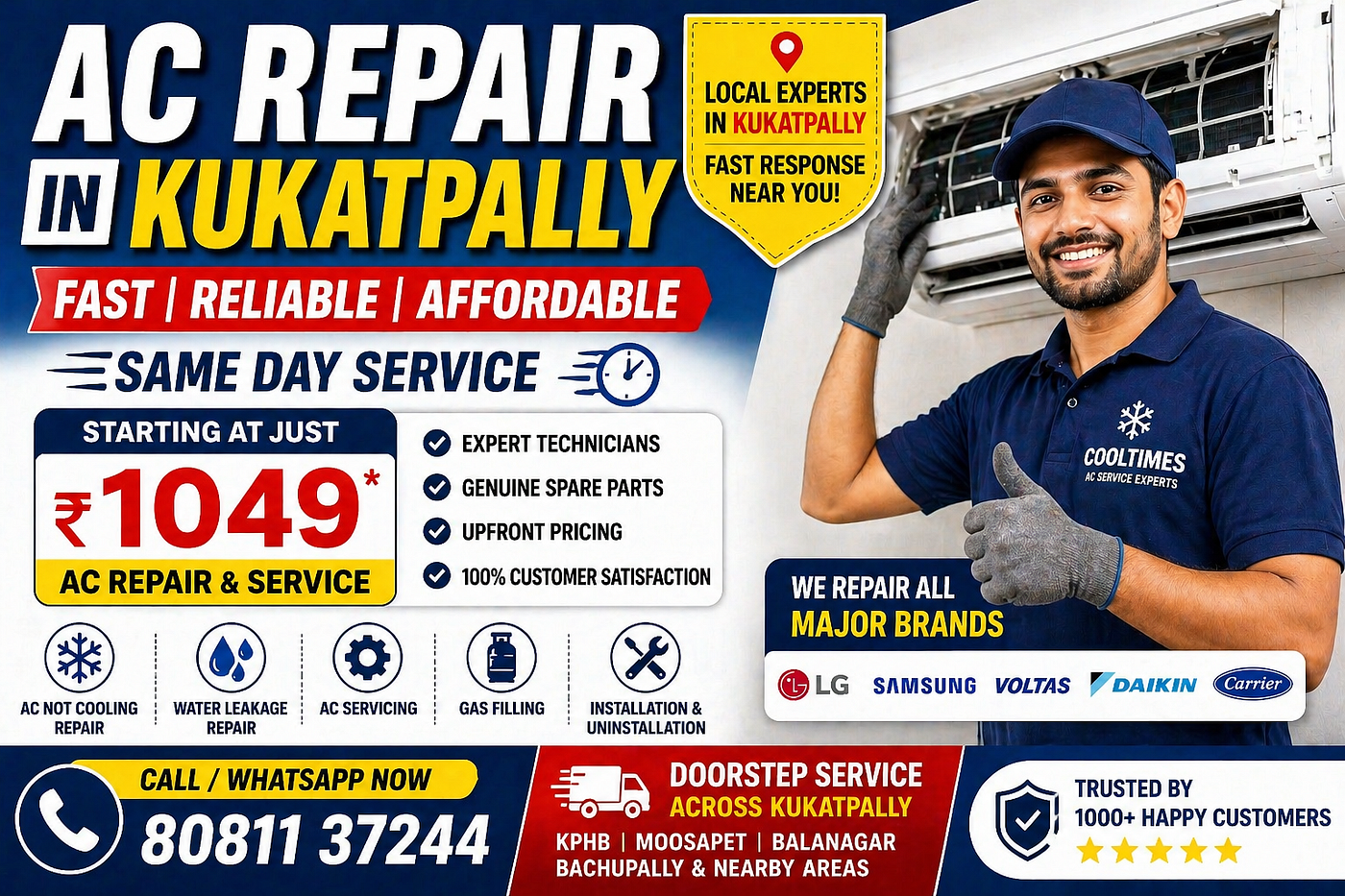 AC Repair in Kukatpally