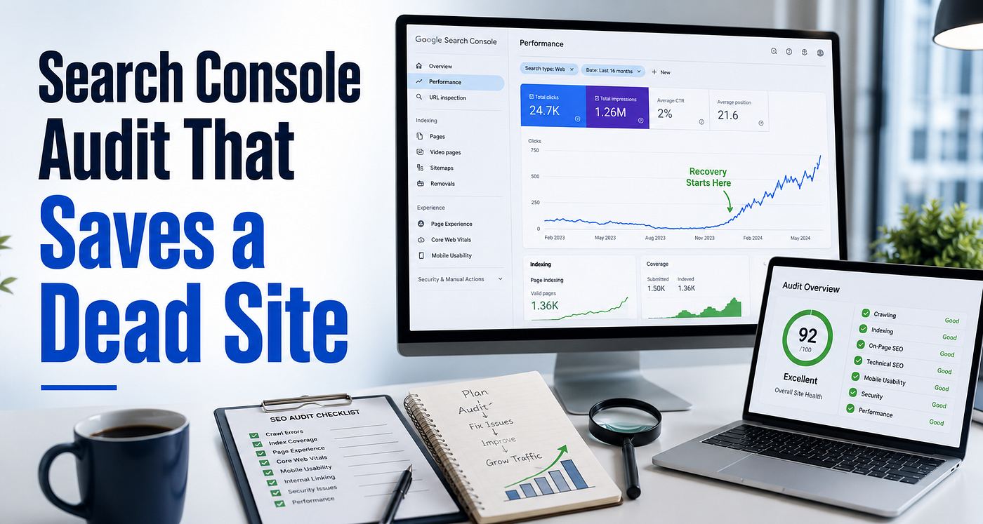 Search Console Audit That Saves a Dead Site