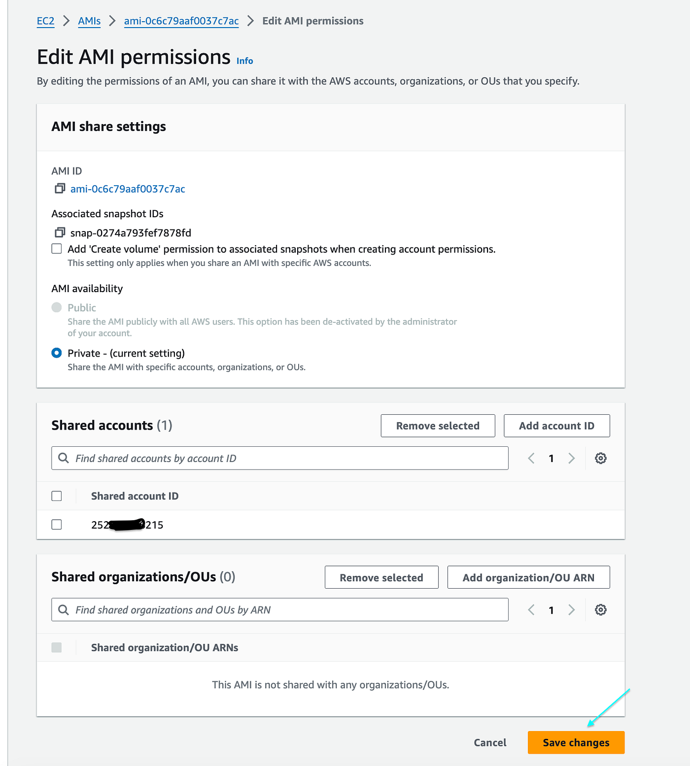 Copy an AMI from One AWS Account to Another Using the AWS | by