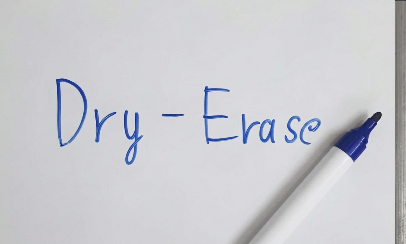 Why Does Drawing Over an Old Whiteboard Stain Erase It?