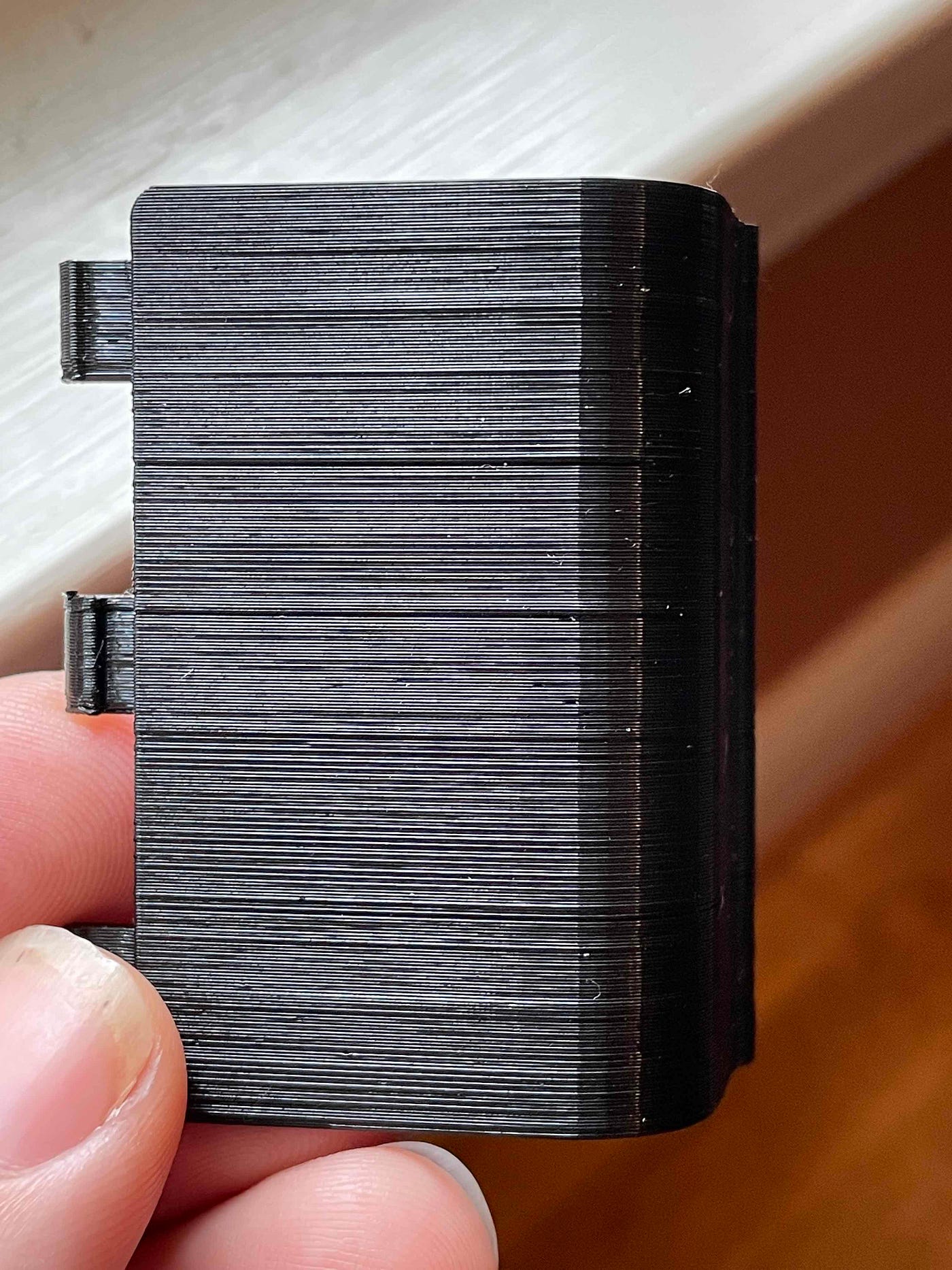 Solving the visual layers problem when 3D printing