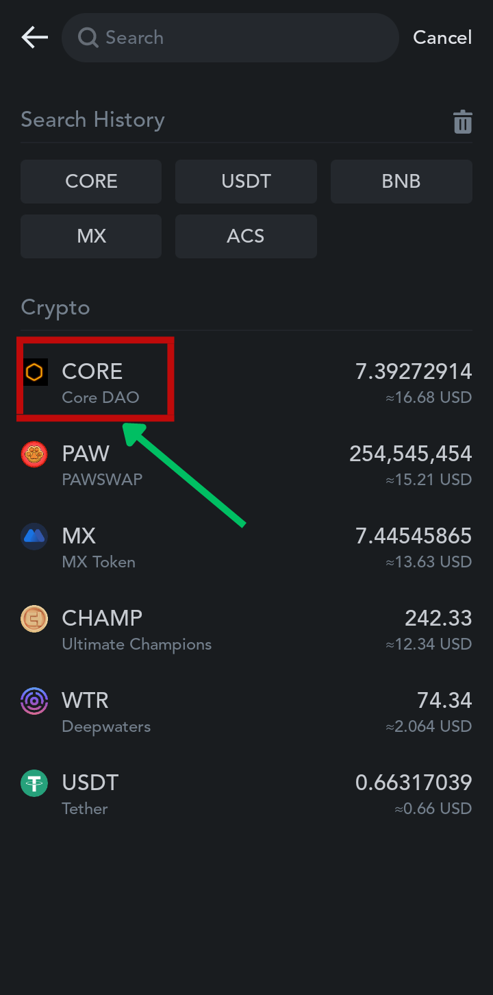HOW TO WITHDRAW CORE TO YOUR METAMASK WALLET OR TRUSTWALLET | by Nwoke  Kingsley | Medium