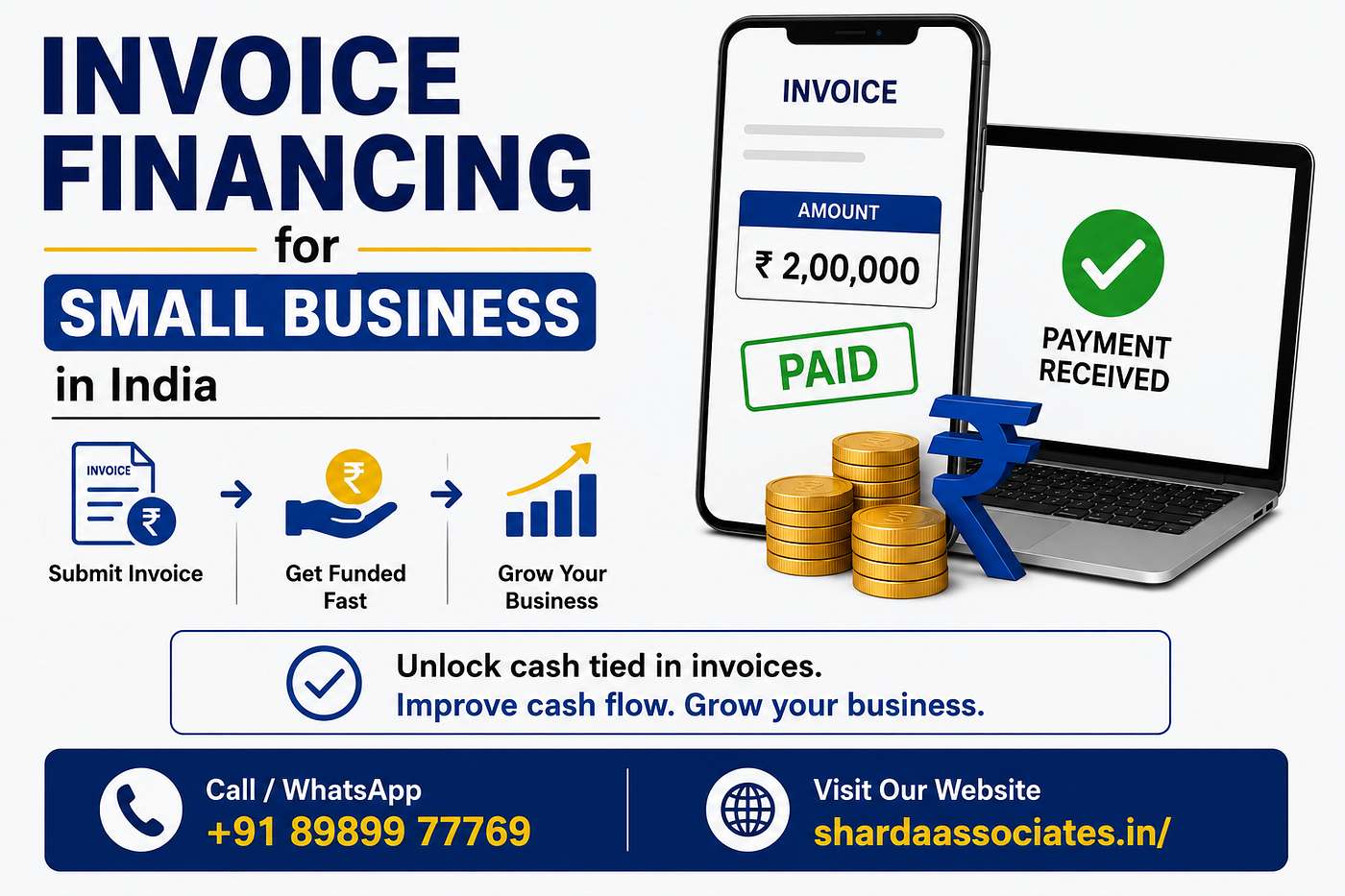 Invoice Financing for Small Business in India — How to Get Paid Faster Without