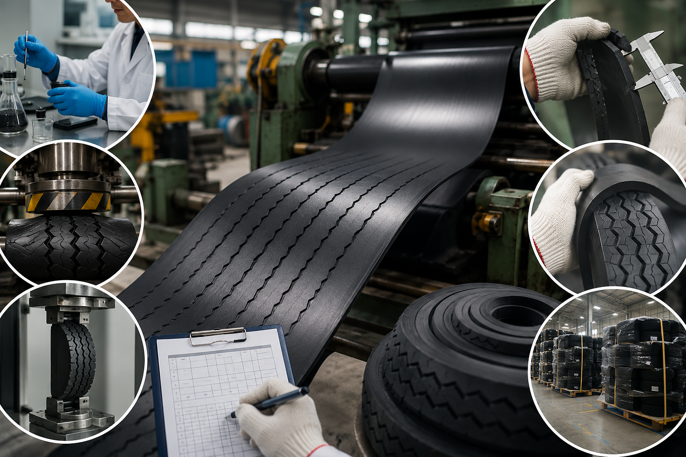 Why Quality Control Is the Backbone of Durable Tread Rubber Manufacturing