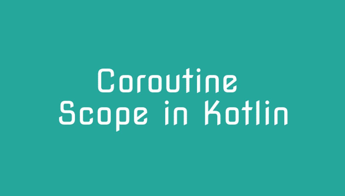 How to create application coroutine scope? | by Andrenivinsk | Medium