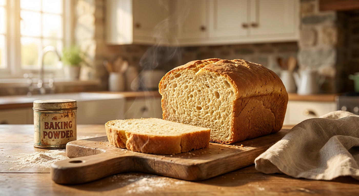 Bread Recipe With Baking Powder: Best Quick Loaf For Beginners