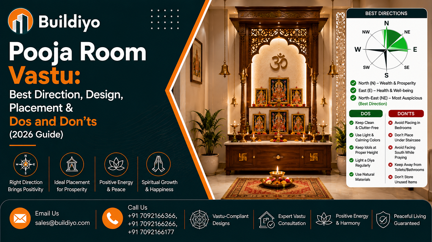 Pooja Room Vastu: Best Direction, Design, Placement & Dos and Don’ts (2026 Guide)