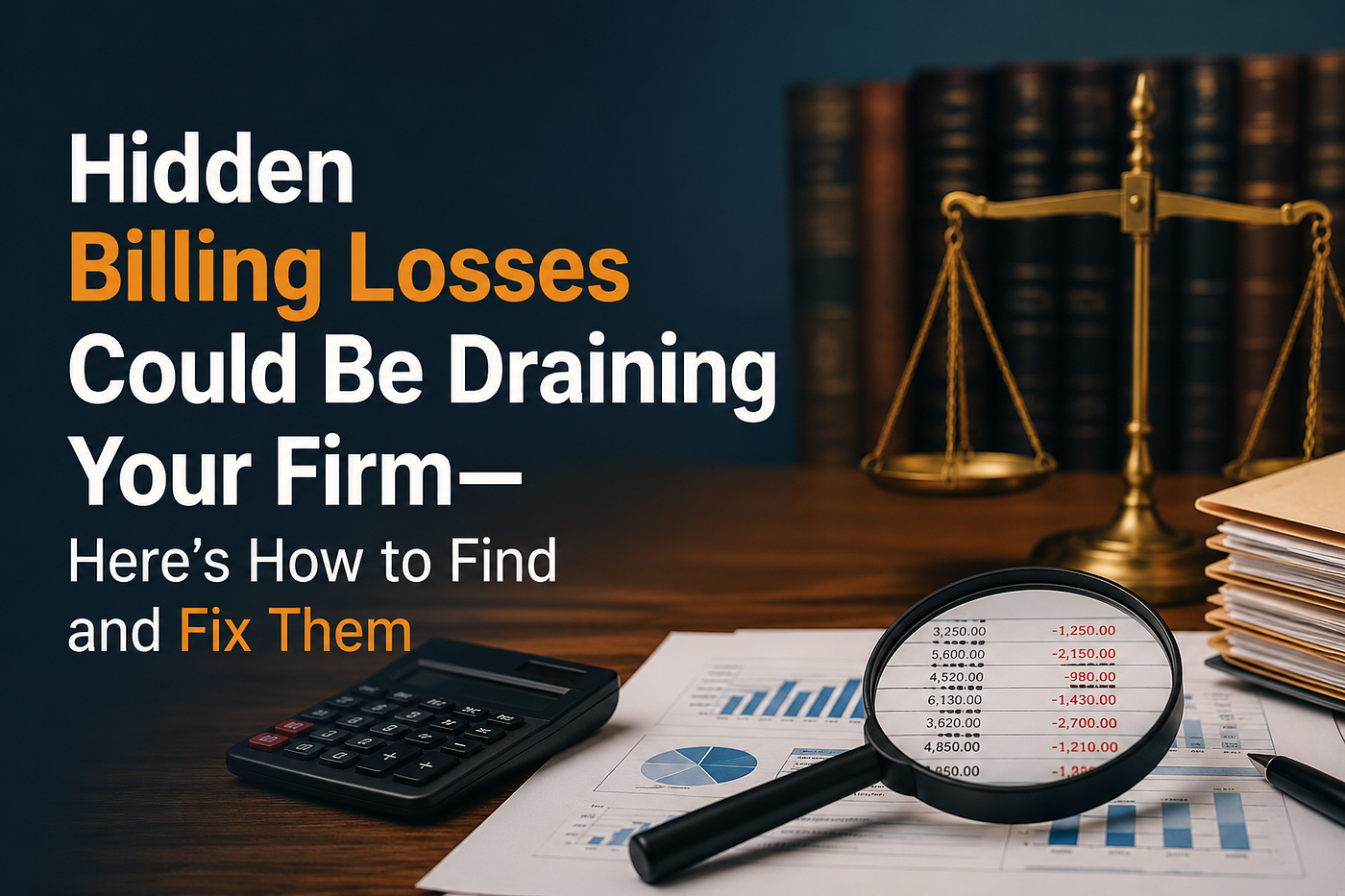 Hidden Billing Losses Could Be Draining Your Firm — Here’s How to Find and Fix Them