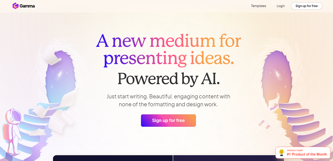 Gamma. app: Create presentations, Documents in minutes. | by AI TOOLZ | Medium
