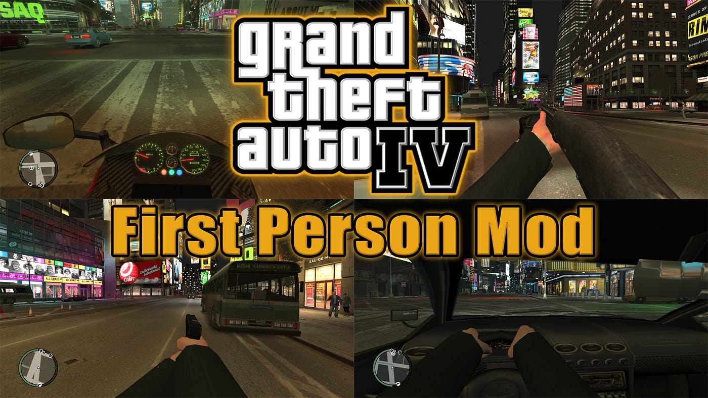 First Person Mod for GTA 4