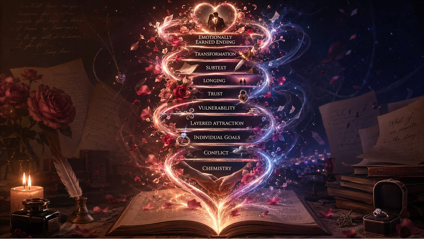 Why Romance Is So Hard to Write: Chemistry, Conflict, and Earned Love