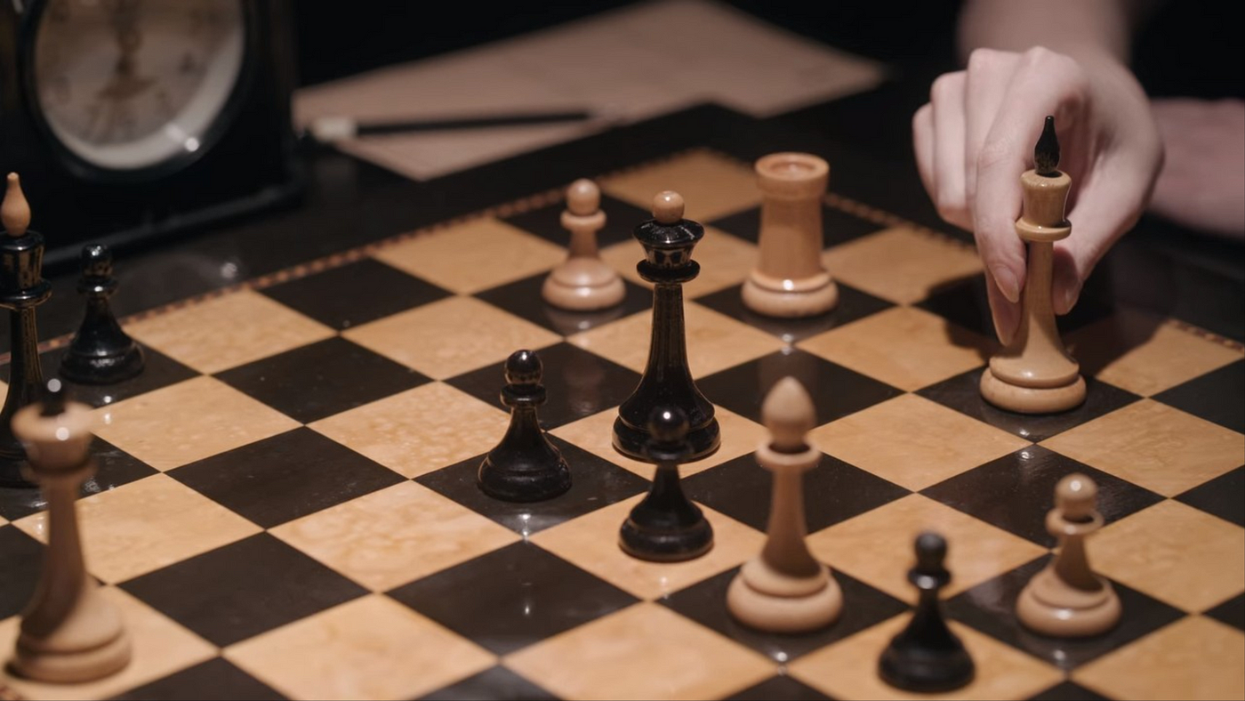 The Queen's Gambit - The final Game: Harmon vs Borgov Analysis