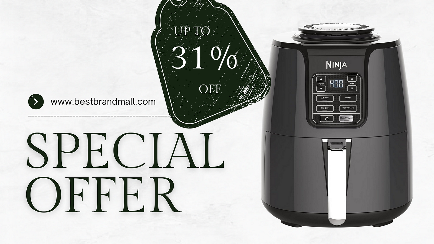 Maximize Your Savings 31% Off Ninja AF101 Air Fryer in Black Friday Air  Fryer Deals, by Best Brand Mall, Oct, 2023