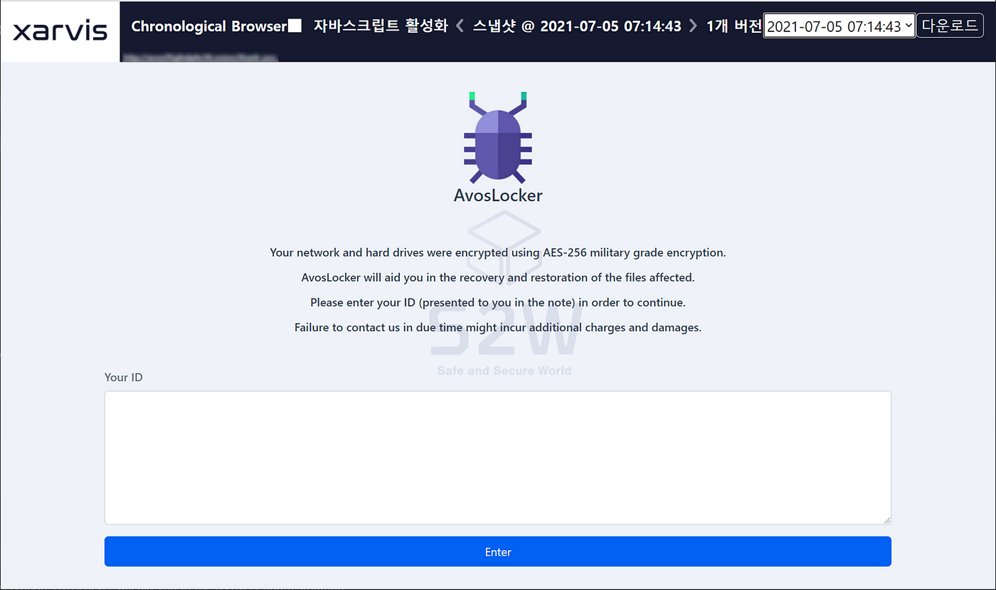 SoW] W2 Aug | KO | Story of the week: Ransomware on the Darkweb | by S2W |  S2W BLOG | Medium