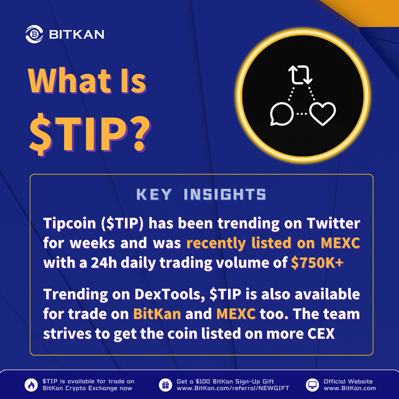 Why Is Tipcoin ($TIP) Trending and Why Might $TIP Increase In Price —  BitKan Insights | by BitKan | BitKan Hub | Medium