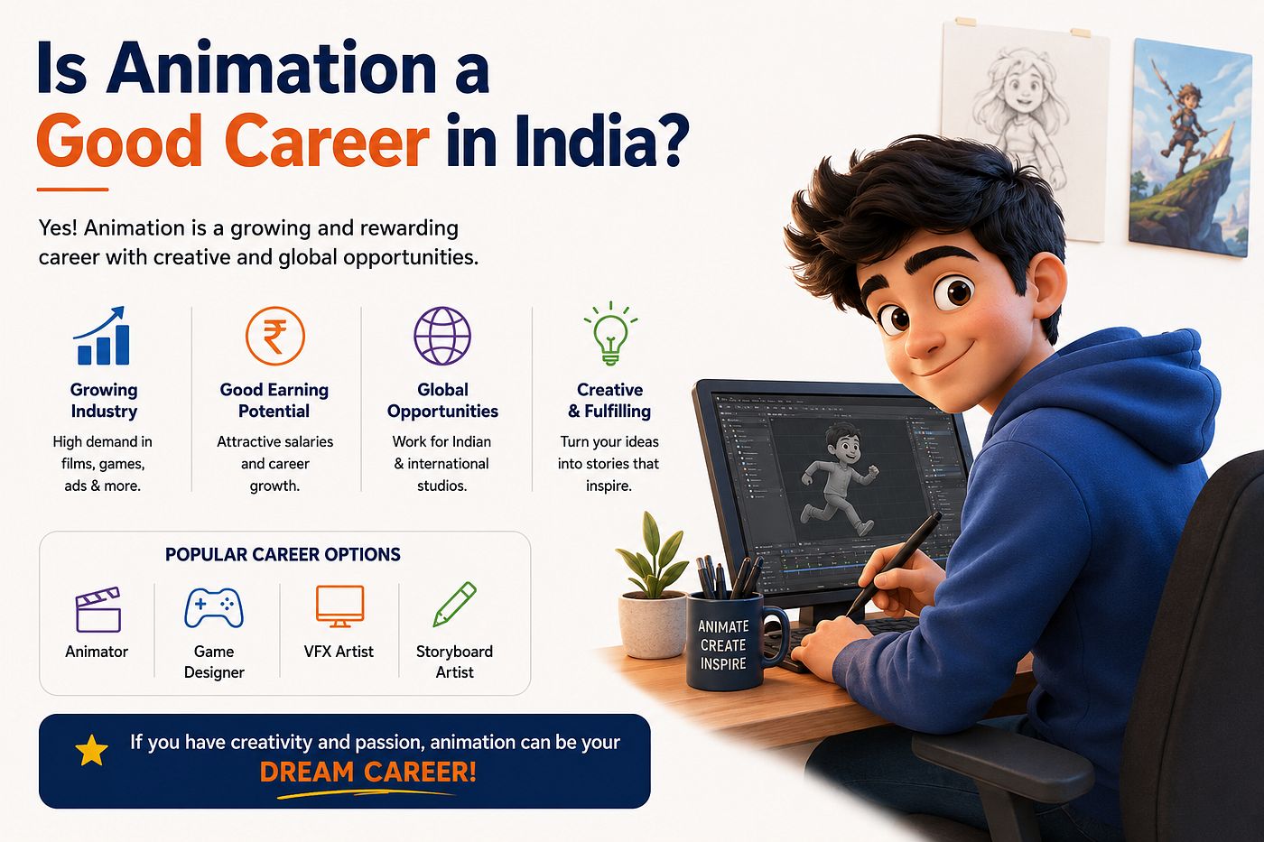 Is Animation a Good Career in India?