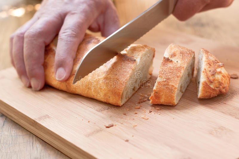 Preciso mesmo cortar o pão? Em qual refeição pão engorda menos?, nutrição
