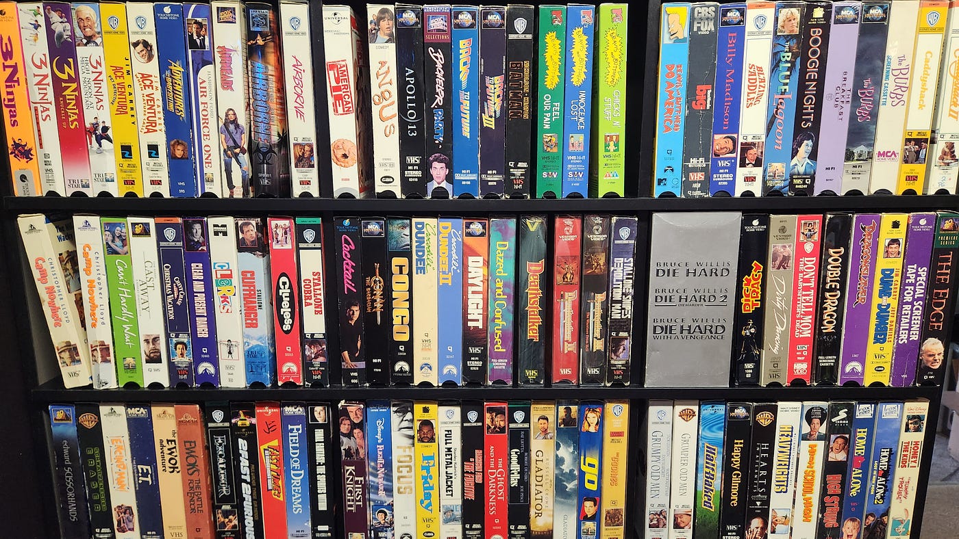 Vintage VHS Tapes Selling Price