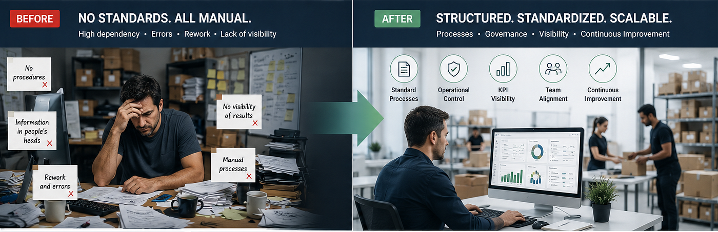Portfólio Série: Operational Structuring Consulting for SME