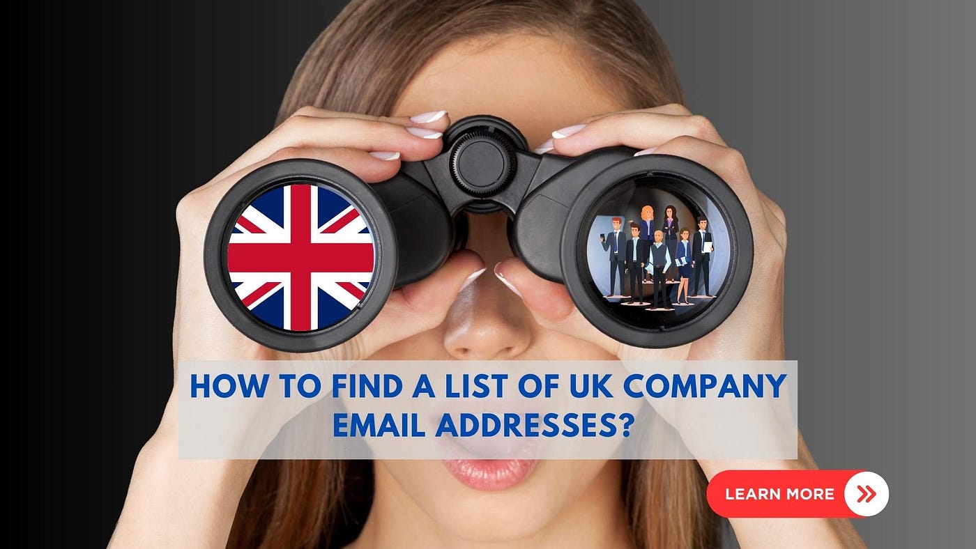 How to Find a List of UK Company Email Addresses?