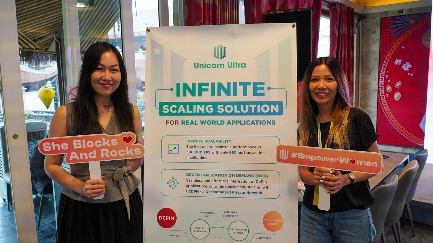 Recap: U2U Network Catch The Spotlight At “Building Blocks, Breaking  Barriers: Women In Blockchain” Side Event | by U2U Network | U2U Network |  Medium