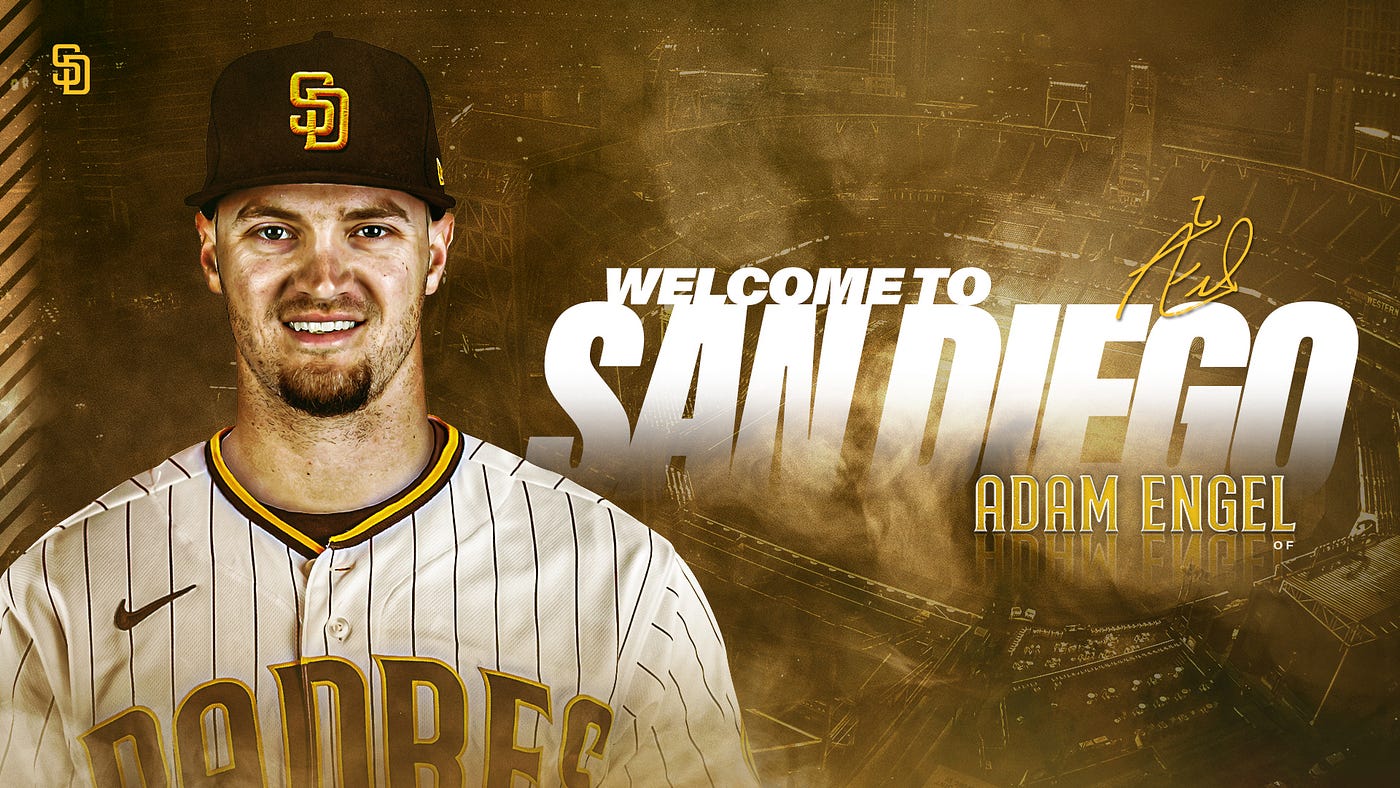 Padres Sign OF Adam Engel To One-Year Contract