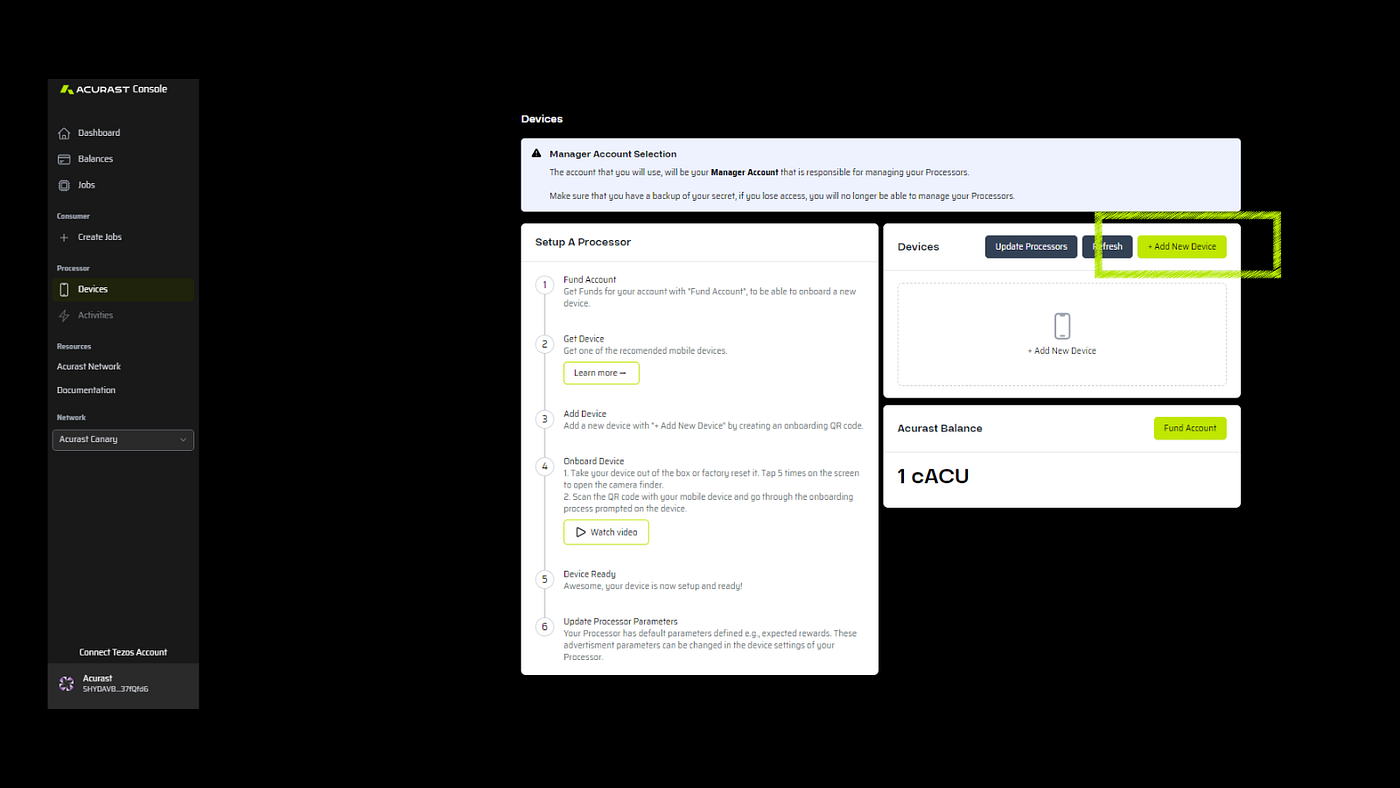 Acurast Processor — the Step-by-Step Guide | by Acurast | Medium