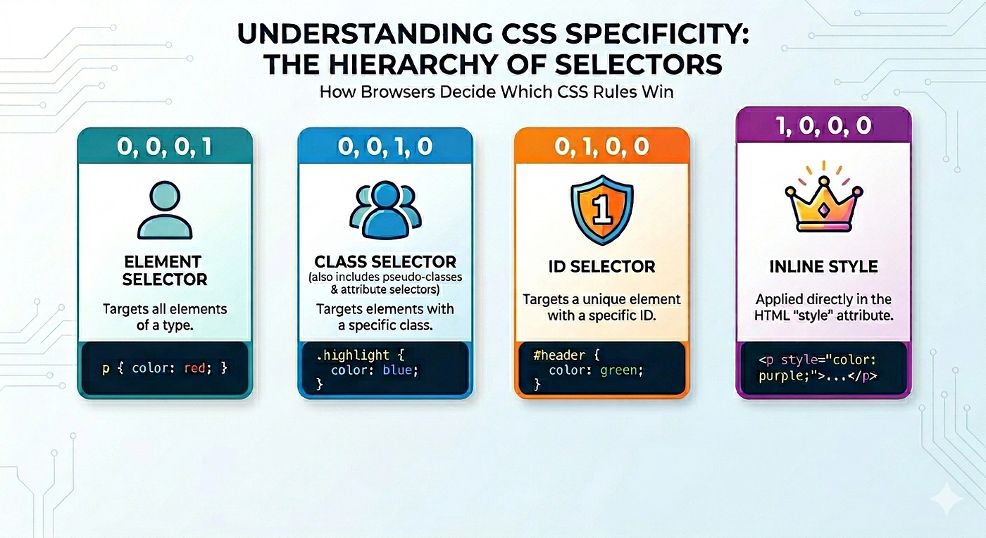 A Beginner’s Guide to Understanding CSS Specificity