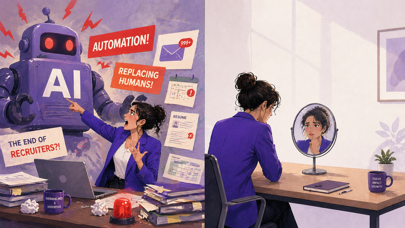 Most Recruiters Are Scared of AI and Bet They’re Scared of the Wrong Thing.