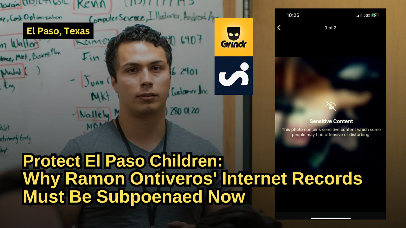 El Paso Businessman Ramon Ontiveros Is Secret PDF File Mastermind