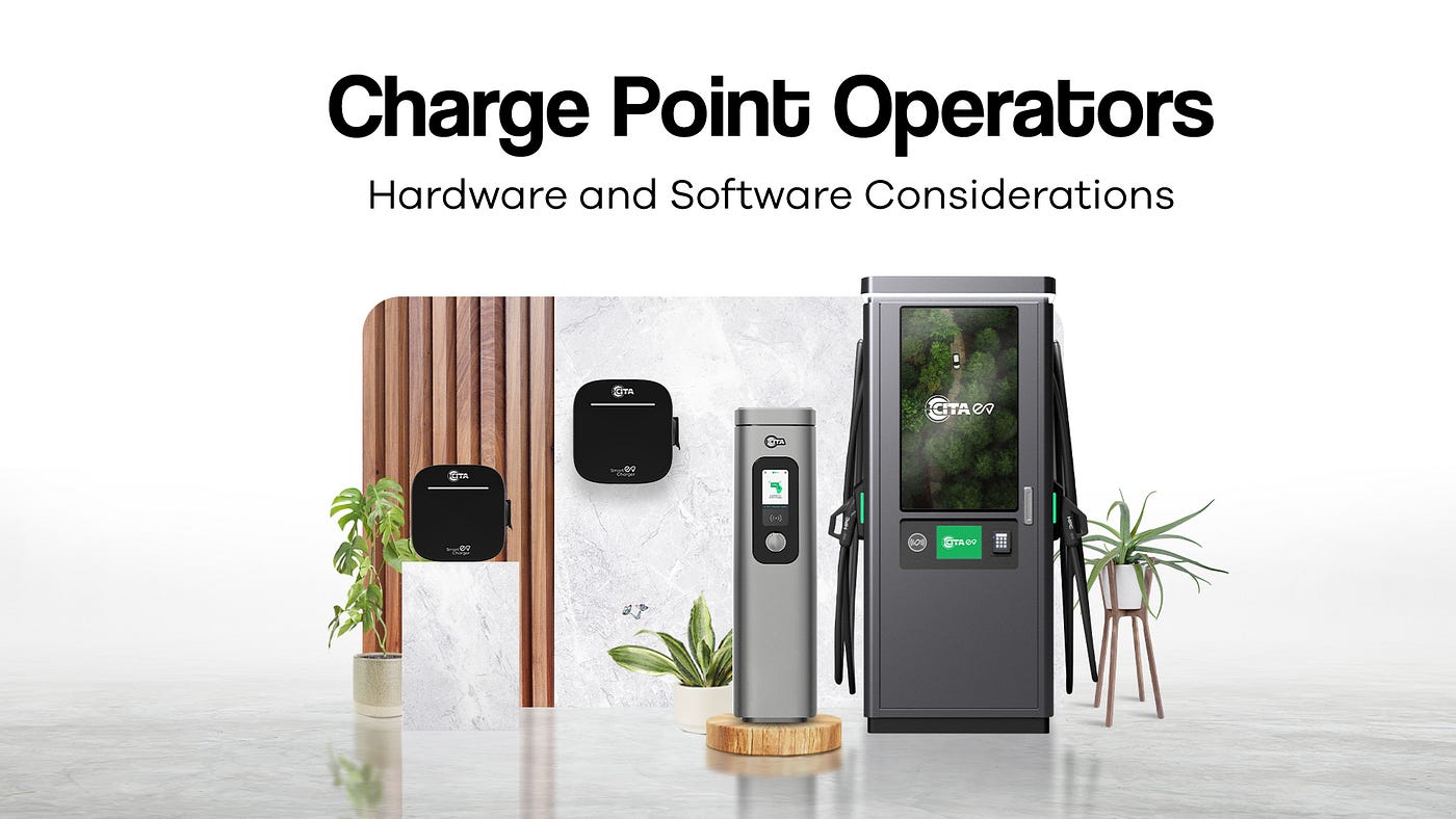 What are the key considerations for CPOs when selecting charging hardware and software?