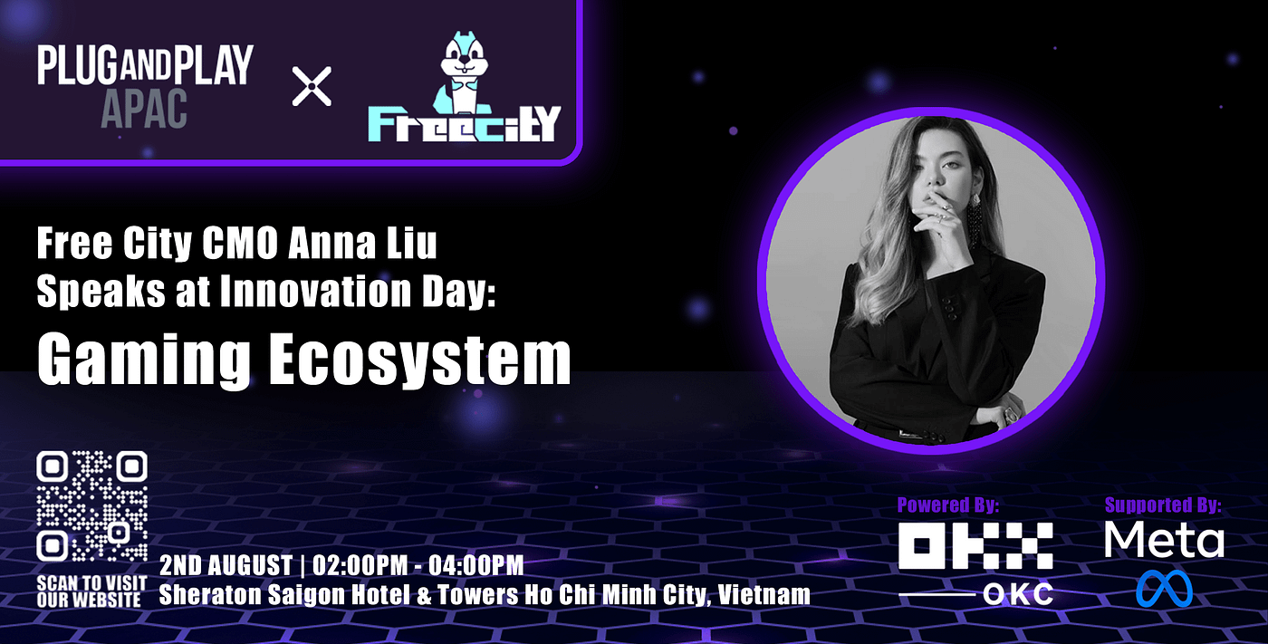 FreeCity's CMO Anna Liu Speaks at Innovation Day: Gaming Ecosystem