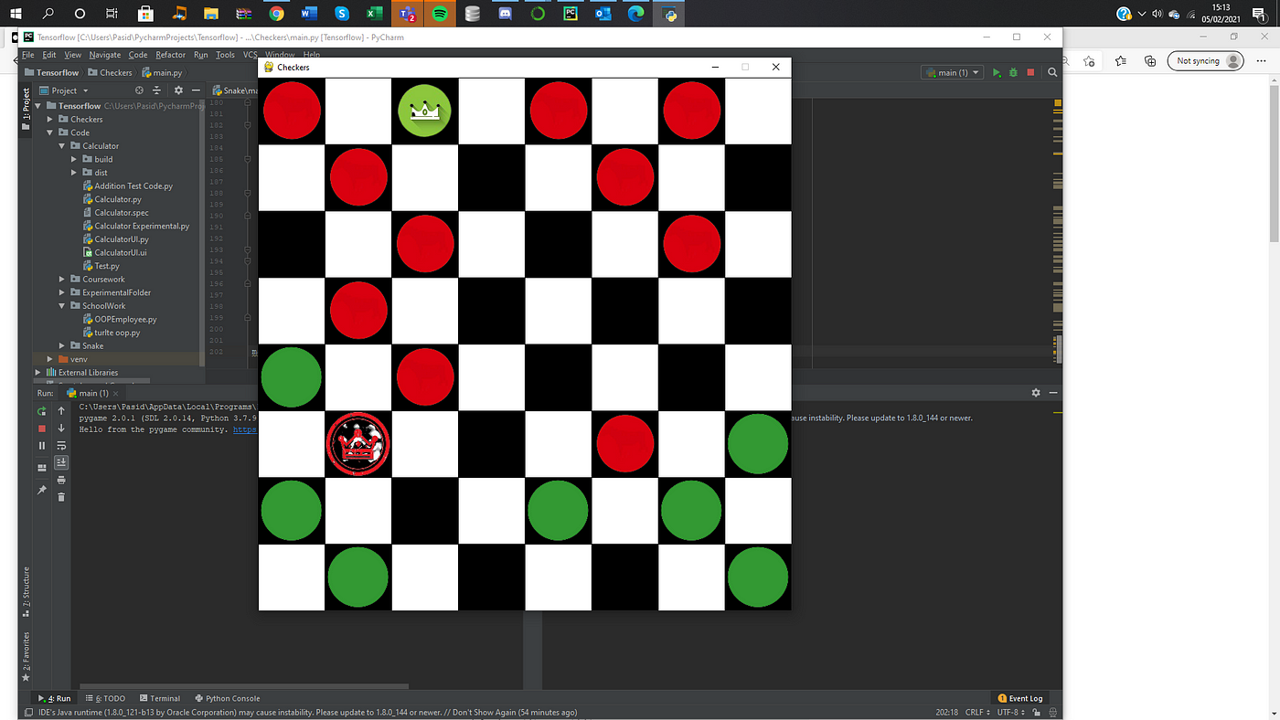 Python Coding - Chess Board in Python (turtle Library