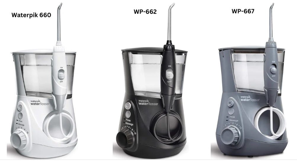 新品　waterpik WP660J Waterpik™ Aquarius™ Water Flosser