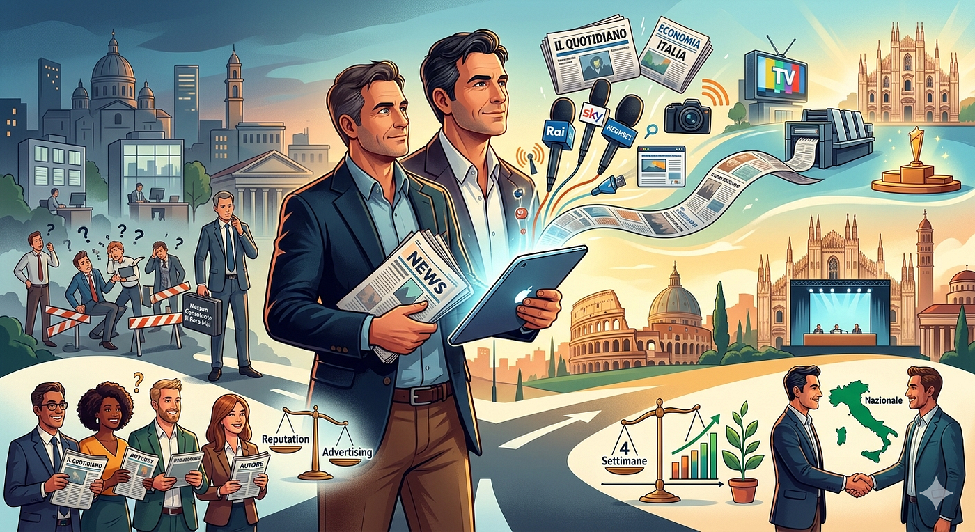 I 7 errori che impediscono alla tua Azienda di apparire sui Media