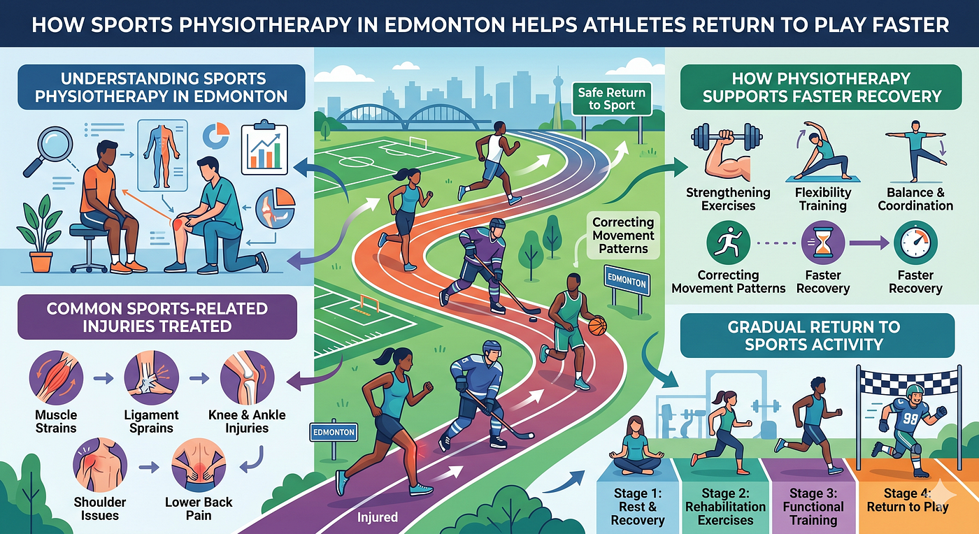 athlete injury evaluation during sports physiotherapy in Edmonton