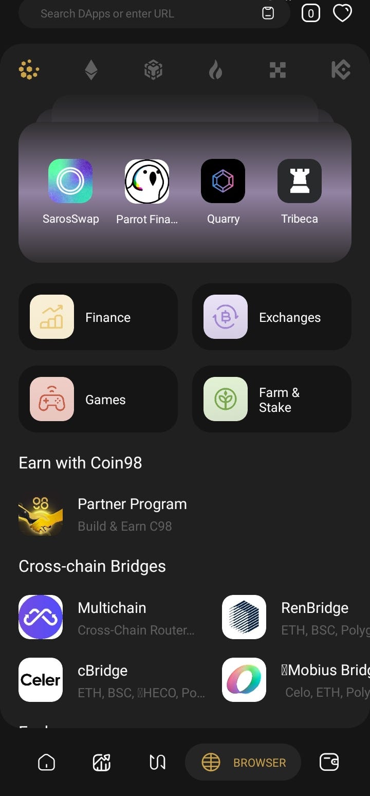 A deep Dive on The Coin98 Wallet; How to use Coin98 Wallet a Step-by-step  Guide | by Saffylisafi | Medium