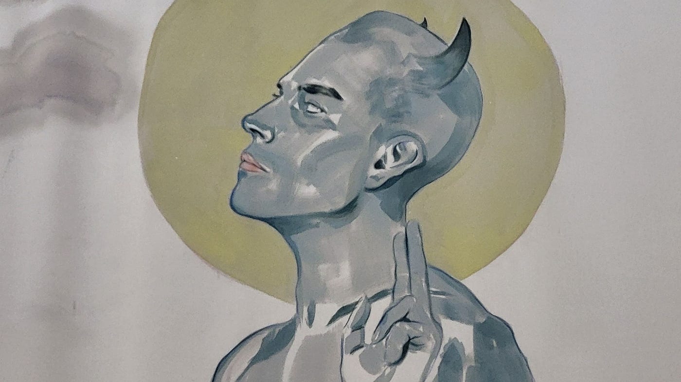 Today in Bogotá I Came Face-to-Face With a Trans Archangel