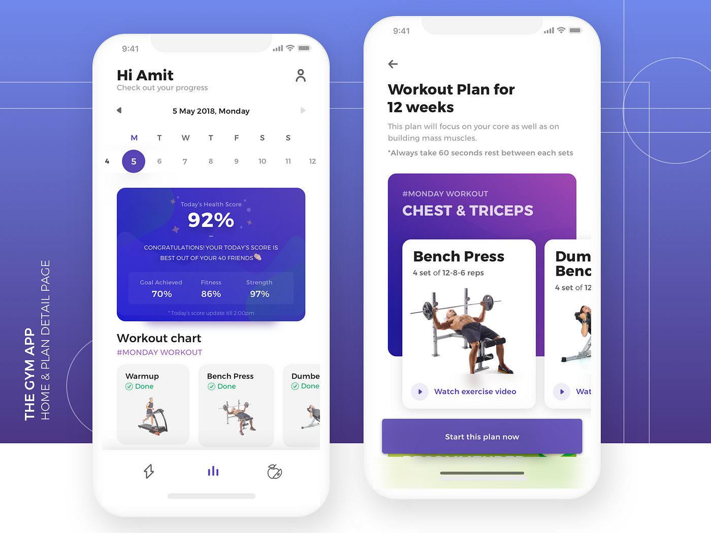 UI/UX Case study: Keep Trainer-Home Workout & Fitness Trainer