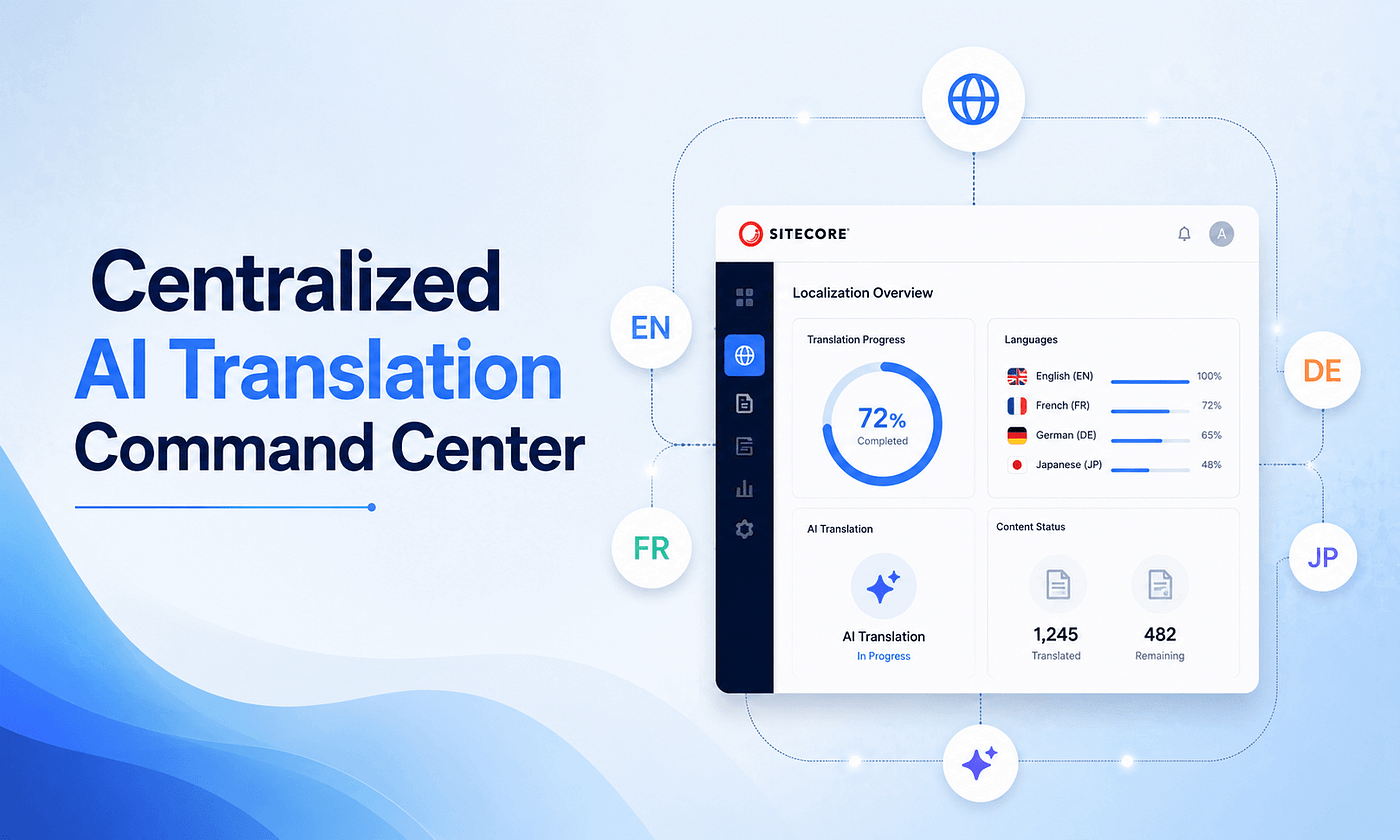 Sitecore Centralizes Translation Management in the Site Dashboard