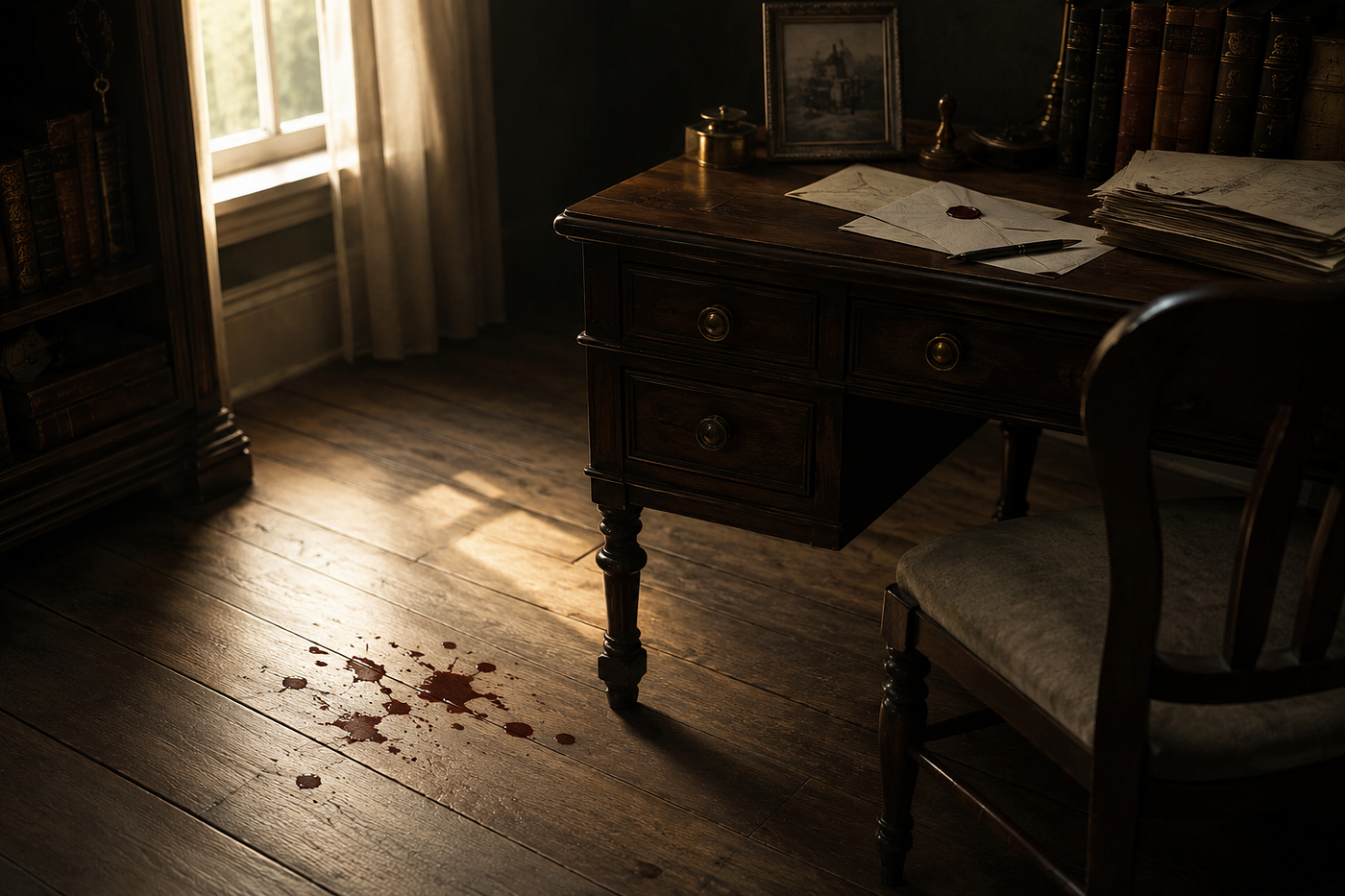 Blood stains