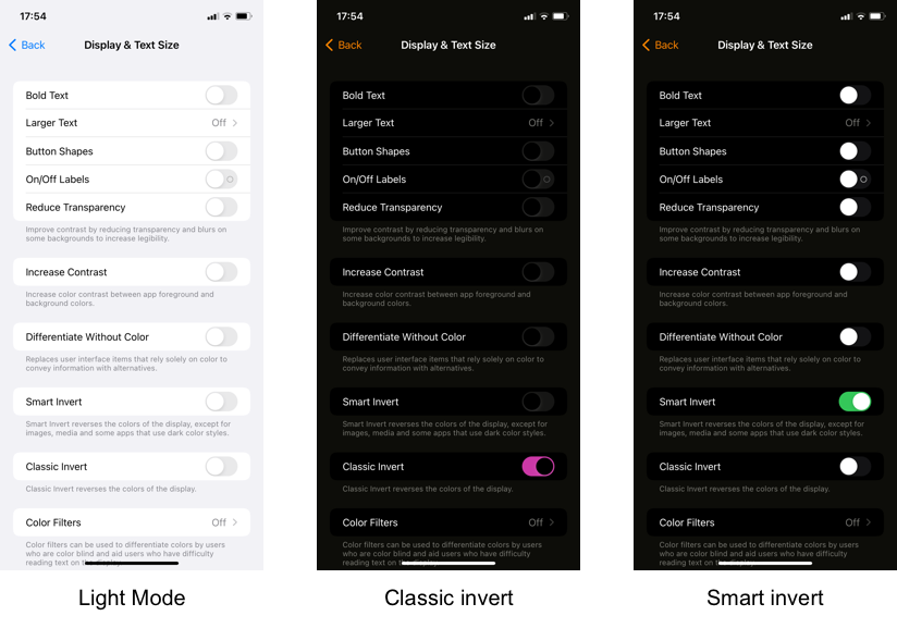 iOS Accessibility Invert Colors. The easiest Accessibility feature you…, by Giovani Pereira